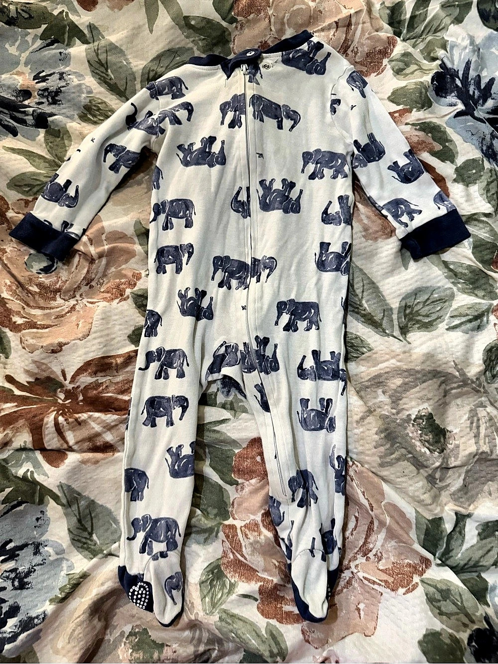 Burt's Bees Baby Organic Cotton Footed Sleeper Pajamas Baby 3-6M